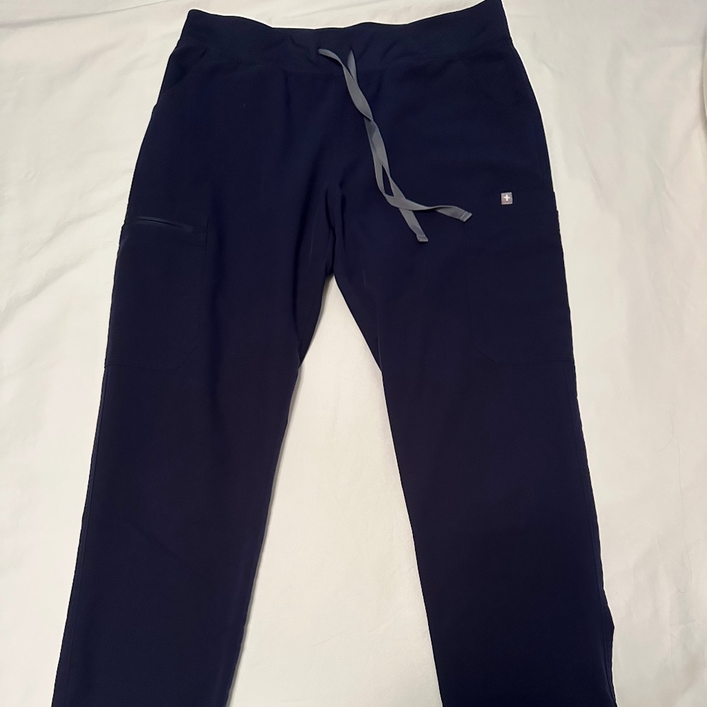 FIGS Navy Yola - Petite Skinny Scrub Pants 2.0